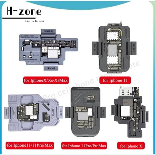Qianli iSocket Logic Board Function Diagnostic Quick Tester Motherboard Test Fixture for iPhone X XS XSMAX 11 11Pro Max
