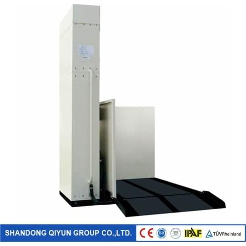 Qiyun Hydraulic Electric Wheelchair Lift Height 3m Loading Capacity 250kg Convenient for the Disabled