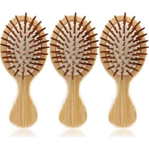 Wooden Cushion Airbag Comb Anti-static Hair Loss Scalp Massage Hair Brush Bamboo Airbag Hair Comb Head Promote Blood Circulation
