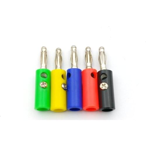 2000 pcs 4mm banana Male plug for Binding Post Power Test probe Tester connector