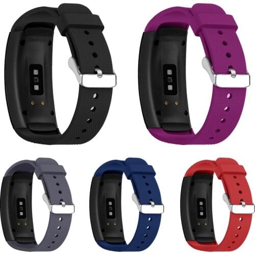 Silicone Smart Watch Band Wristband Bracelet For Samsung Gear Fit 2/Fit2 Pro Watch Replacement Strap Unisex Watch Accessory