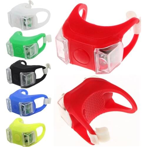 LED Safty Warning Lanterna Bike Flashlight Strobe Tail Rear Light Bulb Taillight Bicycle Light Bike Front Handlebar Light