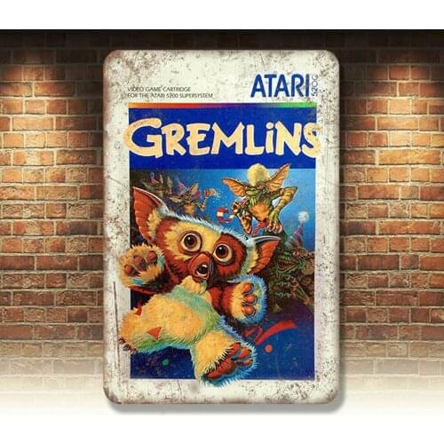 Retro Vintage Metal Tin Signs Animal Plaque Art Plate Customization Wall Decor