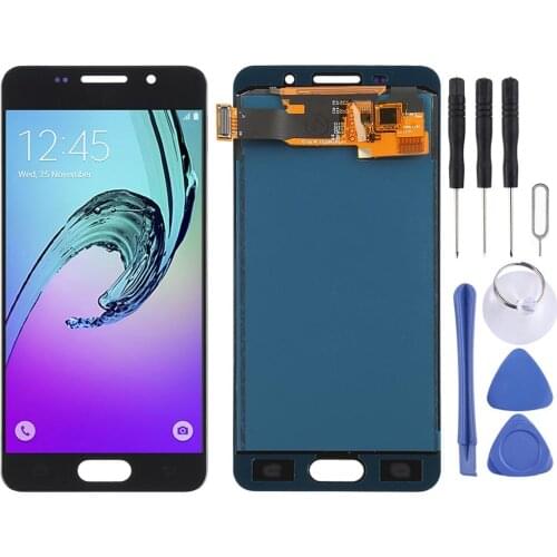 LCD Screen and Digitizer Full Assembly (TFT Material) for Galaxy A3 (2016), A310F, A310F/DS, A310M, A310M/DS, A310Y(Black)