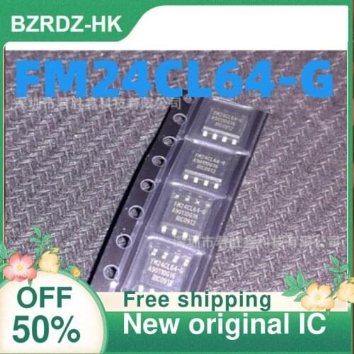 2-10PCS/lot FM24CL64 FM24CL64-S FM24CL64-G SOP8 New original IC