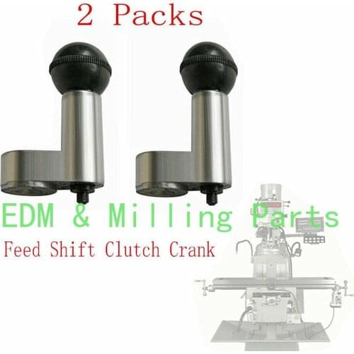 2pcs CNC Milling Machine Part Feed Shift Clutch Crank Handle A81-84 For Bridgeport