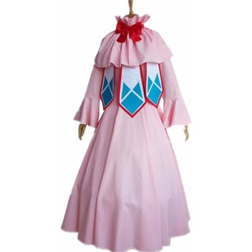 2017 Customized Anime Fairy Tail Cosplay Clothes Fairy Tails First Guild Master Mavis Vermilion Cosplay Costume