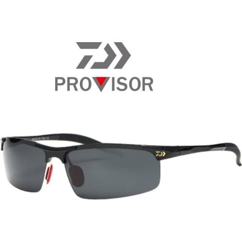 2020 Daiwa Fishing Polarized Sunglasses Camping Hiking Sunglasses Male Sun Glasses Men Retro Cycling Windproof Sun Glasses