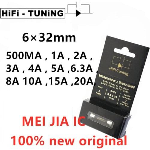 6×32mm German HiFi Tuning Supreme 3 flagship fuse gold and silver version music tuner 5*20mm