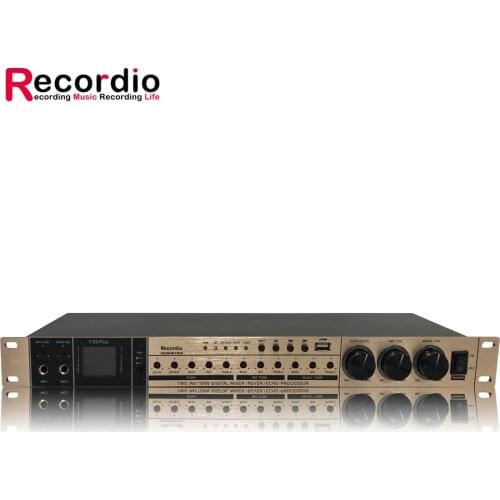 GAX-9FX Digital Preamp Effect KTV Sound Mixer professional Audio Processor