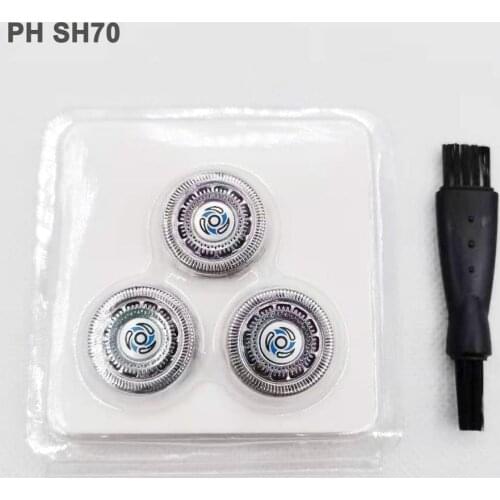 3pcs SH70 Replacement Head for PH shaver S7000 S7310 S7370 S7350 S7780 S7510 S7720 S7780 S7530 S7980 S7311 S7312 S8000