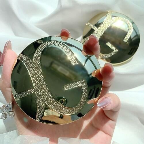 GUICAMI Donut Face Highlighter Powder Palette Face High Gloss Shimmer Powder Bronzer Highlighter Blush Pallete With Makeup