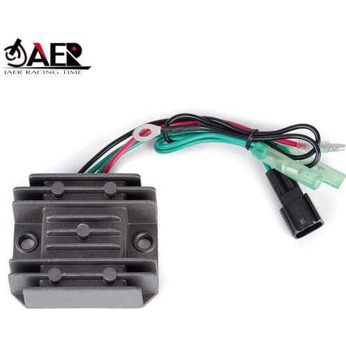 JAER Metal 12V Voltage Regulator Rectifier for Yamaha 75C 80A 90 90A C90 6H0-81960-10 2 Stroke Outboard Motors