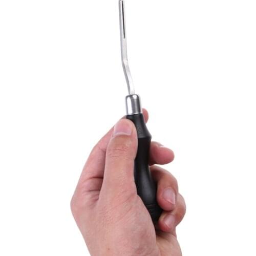 Leather Craft Edge Skiving Beveling Using Grooving Edge Beveller Portable Functional Leather Cutting Tools