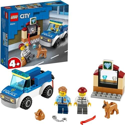 LEGO City Police Dog Unit 60241 (67 Pieces)