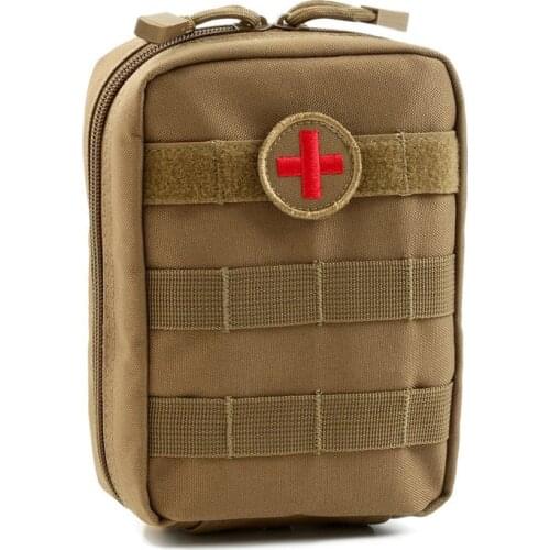 102pcs Medical Supplies Mini Pouch Travel First Aid Kit Portable Survival Tactical Emergency First Aid Bag Military Molle Bag