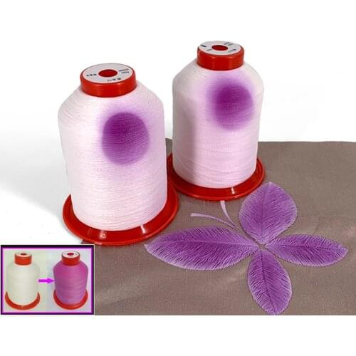 Glow in The Dark Thread Polyester Sewing Thread Cross Stitch Floss for Embroidery Machines & Sewing Machines-Crafts Supplies
