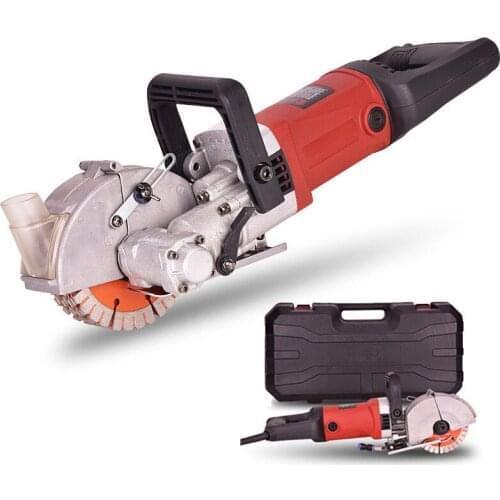 Electric Wall Chaser Groove Steel Concrete Cutting Wall Slotting Machine 220V 4000W