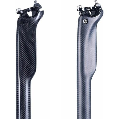 NO LOGO Carbon Seatpost 27.2 road Mtb no logo Bike Seatposts Seattube Breaking wind Seat post 27.2/30.8/31.6 3K Gloss matte