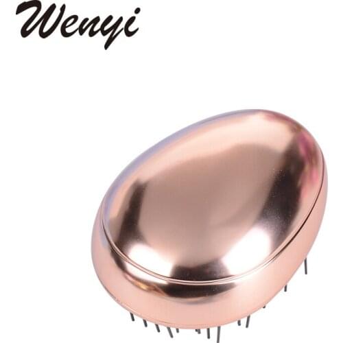1PC Tangle Hair Brush Comb Egg Round Shape Soft Styling Tools Hair Brushes Detangling Comb Salon Hair Care comb For Travel