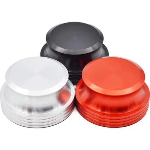 1Pc Superfine Fiber LP Vinyl Record Stabilizer Aluminum Record Weight Clamp, Home Record Player Disc Turntable Stabilizer