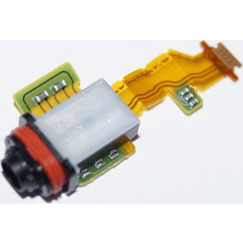 10PCS/Lot Headphone Earphone Audio Flex Cable Ribbon Replacement Part For Xperia Z5 Compact / Mini E5803 E5823