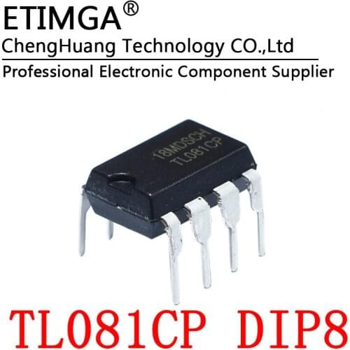 5PCS/LOT TL081 TL081CP DIP-8 Operational Amplifier Op-amp IC Chip