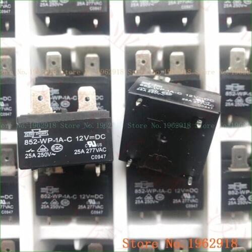 852-WP-1A-C 12VDC 25A 4