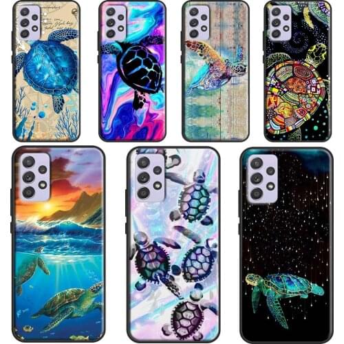 Sea Turtle For Samsung Galaxy A12 A32 A52 A72 A51 A71 A31 A11 A02S A20S A50 A70 A20e A21S Phone Case