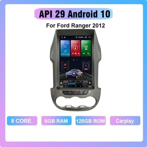 COHO For Ford Ranger 2012 Android 10.0 Octa Core 6+128G Gps Autoradio Car Multimedia Player Cooling fan