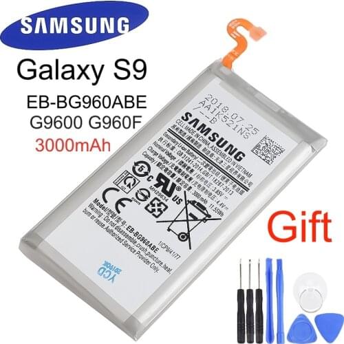 Samsung Original Replacement Phone Battery EB-BG960ABE For Samsung Galaxy S9 G9600 SM-G960F SM-G960 G960F G960 3000mAh
