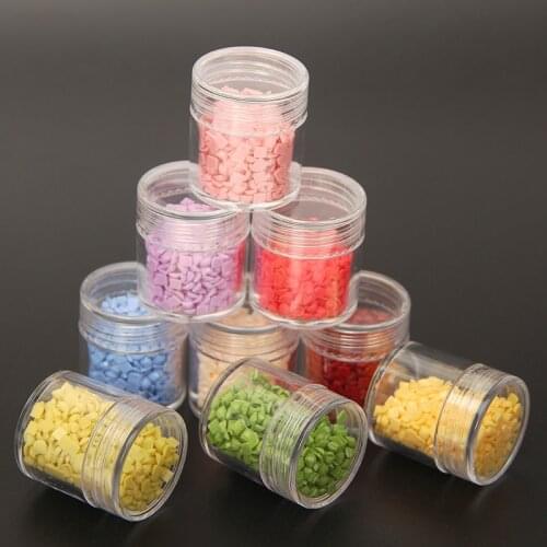 30/60/200/500/1pcs Bottles For Diamond Painting Accessories Container Embroidery Mosaic Tools Crystal Bead Storage Jar Organizer