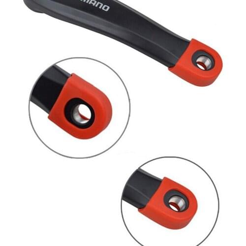 2 PCS Bike Crank Cover Protector Silica Gel BIcycle Race Crank Boot Protectors Crankset Protective Case Cheap dropshipping