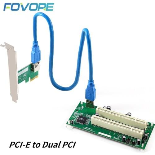 PCI E PCI express to PCI adapter cable PCI-E x1 to x16 riser card for bitcoin miner