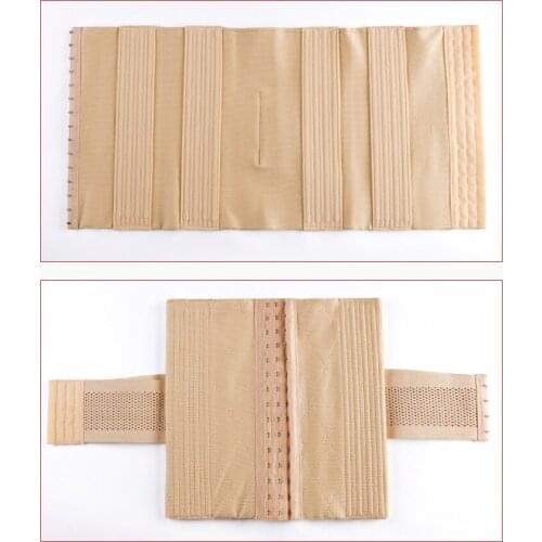 Waist Cincher Body Shaper Fat Compression Strap Girdle Firm Corset with Hook Slimming Waist Trainer Modeling Shaper Corset Belt