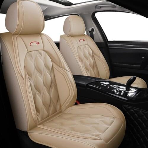 ZHOUSHENGLEE leather car seat covers For Kia all models ceed rio sorento sportage optima cerato k2 k3 k4 k5 car accessories