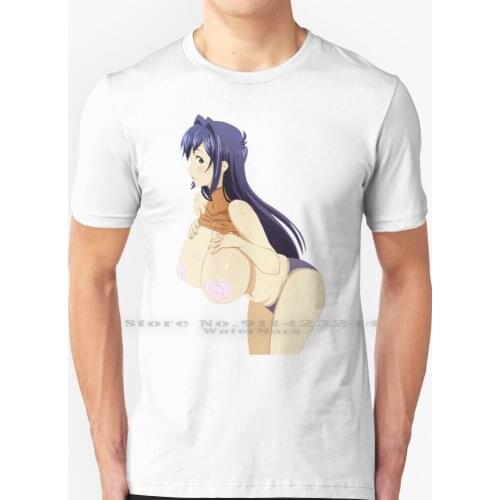 Maken Ki - Nijou Aki Stuff T Shirt 100% Pure Cotton Hentai Boob Sempai Manga Tokyo Kawaii Anime Breast Maken Ki