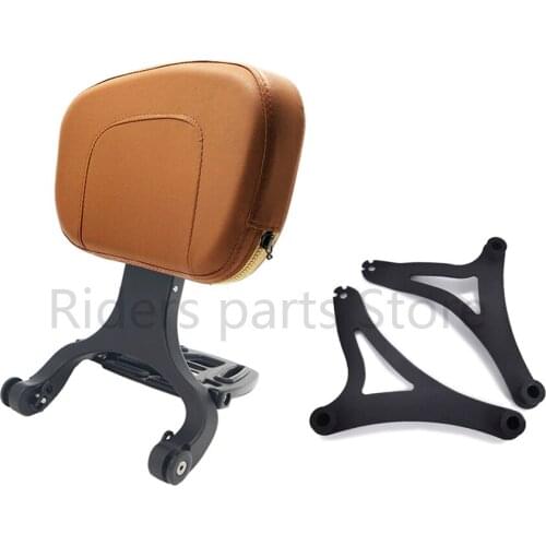 Motorcycle Backrest & Mount Kits Multi-Purpose Driver Passenger Backrest For Indian Scout Chief Vintage 2014-up