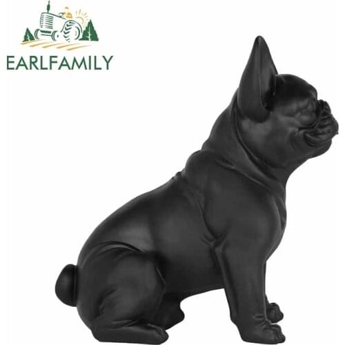 EARLFAMILY 13cm For French Bulldog Car Stickers Waterproof Fine Decal Anime Personality Graphics Surfboard Scratch-proof