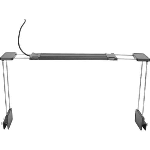 Wall Hanging Aquarium Tank Home Aquarium Small Fish Tank LED Full Spectrum Aquarium Light with Brackets Fish Tank Light for