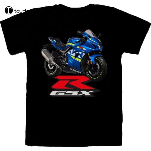 New Gsx-R Motorcycle T Shirt Inspired By Suz, Printed Tee Shirt S-5Xl