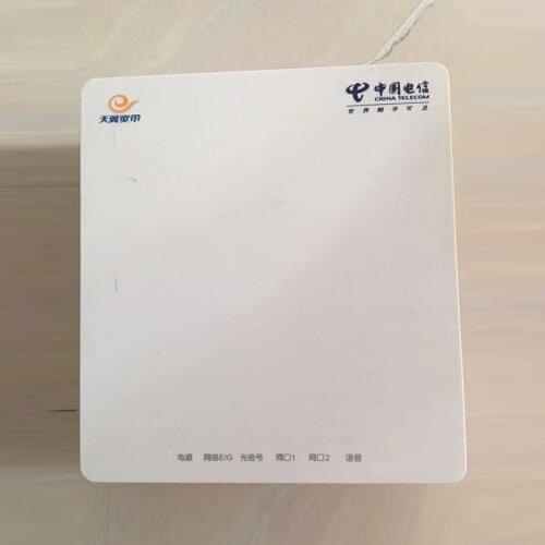 HG8120C ONU OLT GPON EPON XPON 2FE Optical Network Terminal no Power Adapter PPPOE IPV6 DHCP Second-hand products 10PCS