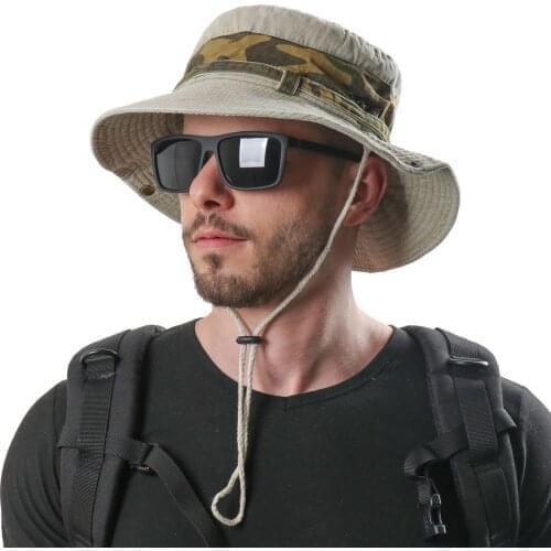 Mens Womens Bucket Hat Summer Spring Outdoor Hunting Fishing Hiking Camping Sun UV Protection Hat CamoFlage Multicam Panama Cap