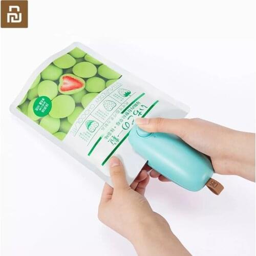 Portable Mini Sealing Machine Household Heat Sealer Capper Food Saver For Plastic Bags Package Mini Gadgets Kitchen Clips