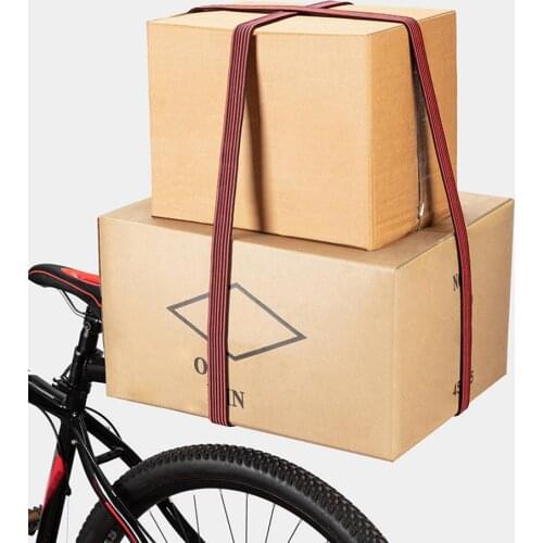 1M/3M Adjustable Elasticity Strap Binding Cargo Rope Cargo Bandage Elastic Rope Luggage Rope Strong Ratchet Belt with Metal Hook