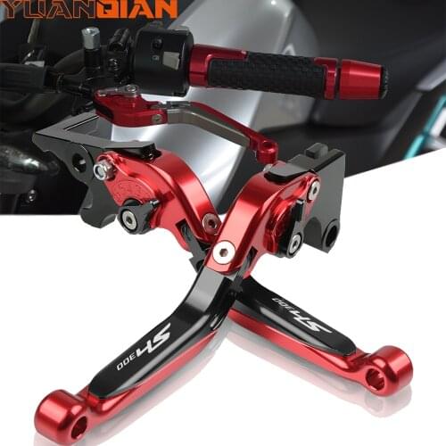Motorbike Brake Lever For SH300 SH 300 2018 Motorcycle Accessories Aluminum Folding Extendable adjustable Brake Clutch Levers