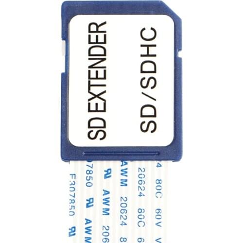 SD SDHC SDXC Card Male To Female Flexible Extension Adapter Cable 48cm / 60cm