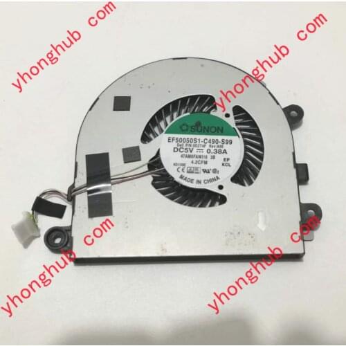 SUNON EF50050S1-C490-S99 DC 5V 0.40A Server Cooling Fan
