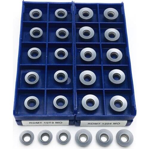 Face milling cutter RDMT1204 MO LT30 RDMT10T3 MO LT30 milling insert CNC carbide lathe parts tool RDMT 1204 MO high quality