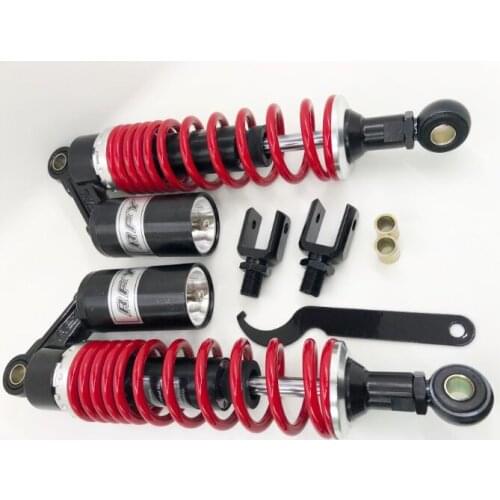 Universal 12.5 "320mm Motorcycle Air Shock Absorber Rear Suspension For Yamaha Motor Scooter ATV Exchangeable U-shaped 335MM